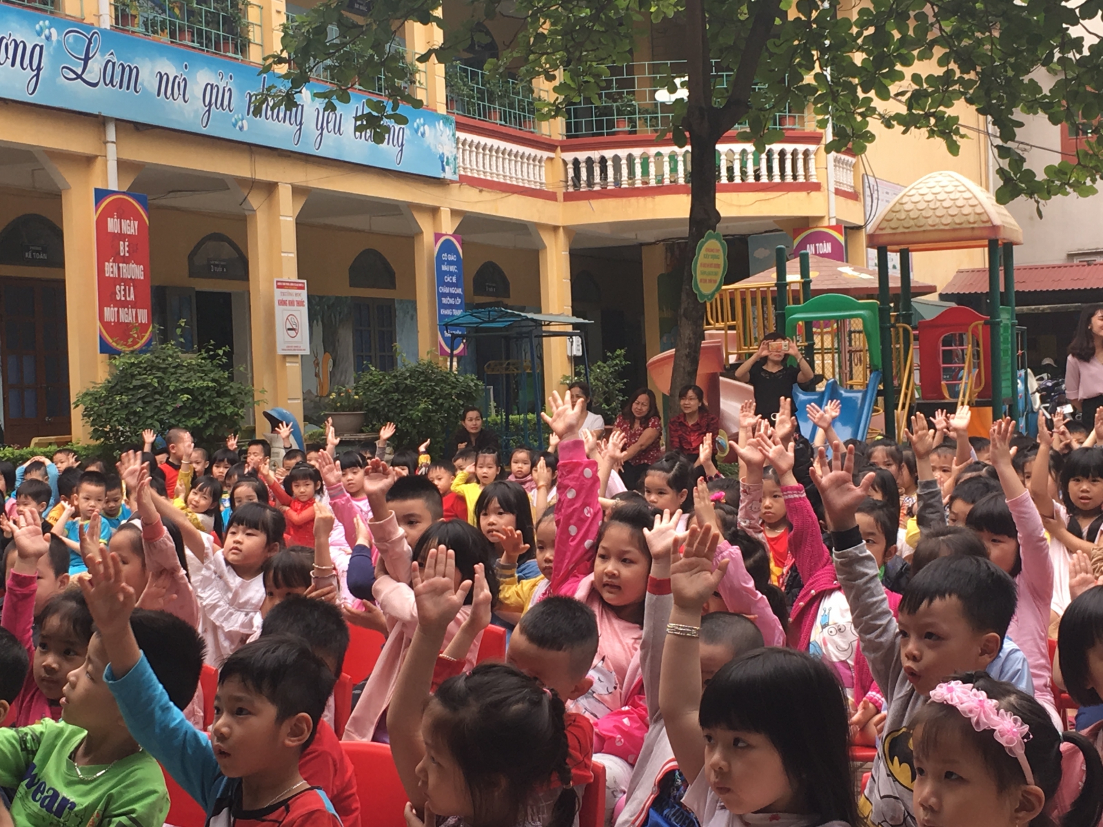 Chuyên đề Phòng chống tai nạn đuối nước cho trẻ tại trường mầm non Phương Lâm