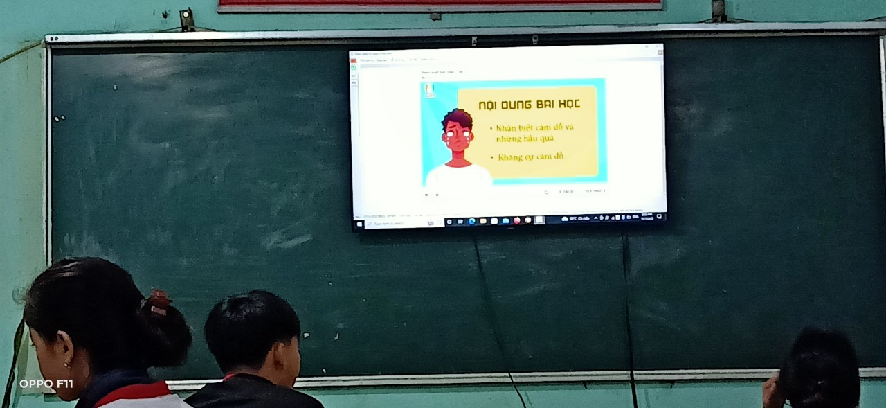 Nội dung bài học trên phần mềm Kỹ năng sống GAIA của các em học sinh lớp 8_Trường THCS Trung Hòa_ huyện Tân Lạc_ tp. Hòa Bình.